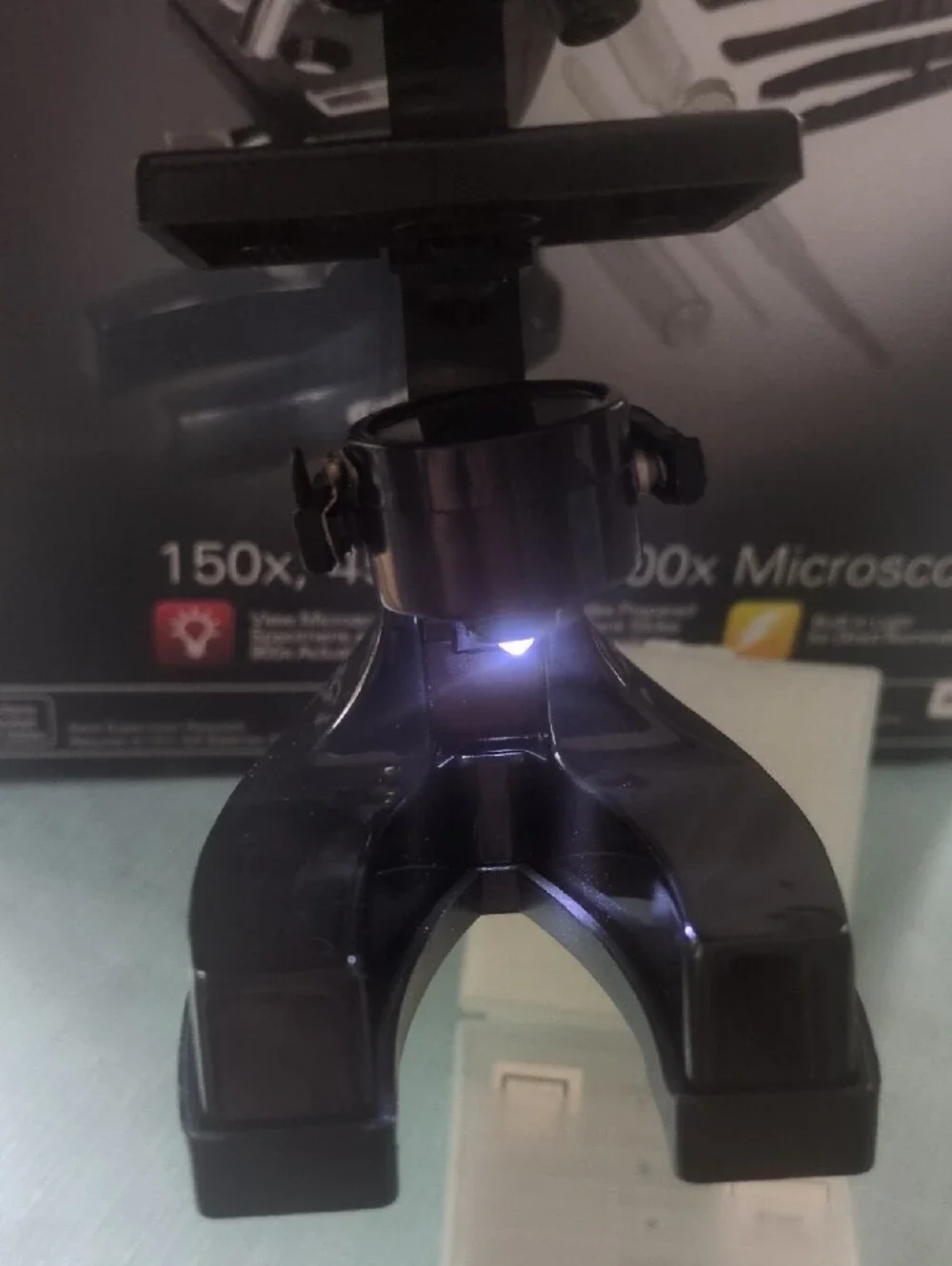 Smithsonian Kids Black 3-in-1 Microscope Set for Hands-On STEM Learning